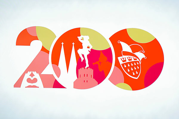 200 Jahre Koelner Karneval - Pressekonferenz in den Rheinterassen in Koeln