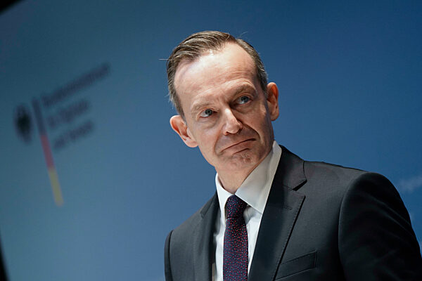 Pressestatement von Volker Wissing und Cedric O im Verkehrsministerium