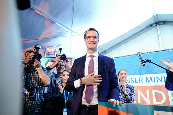 CDU Wahlabend Party bei der CDU NRW nach der Landtagswahl