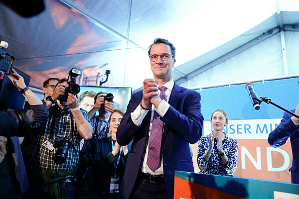 CDU Wahlabend Party bei der CDU NRW nach der Landtagswahl