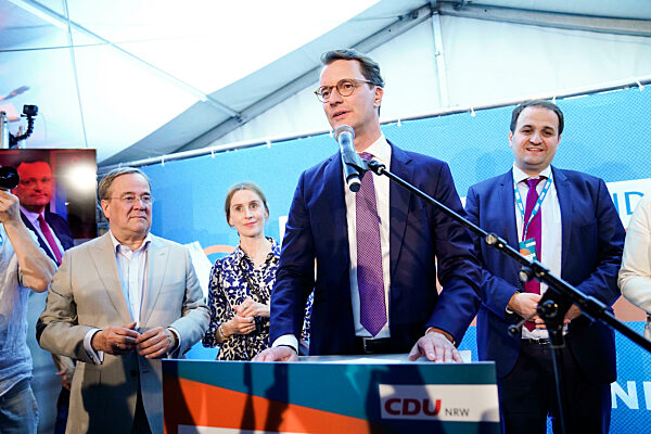 CDU Wahlabend Party bei der CDU NRW nach der Landtagswahl