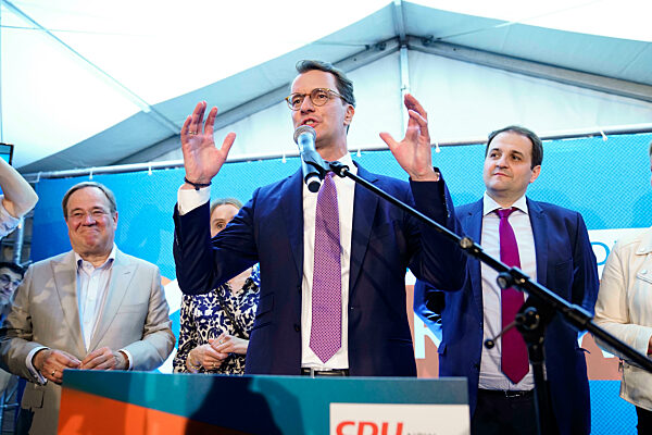 CDU Wahlabend Party bei der CDU NRW nach der Landtagswahl