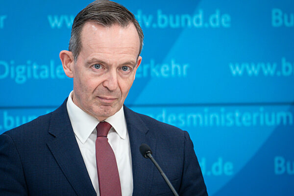 Pressekonferenz des Bundesverkehrsminister zur Finanzierung des Deutschlandticket