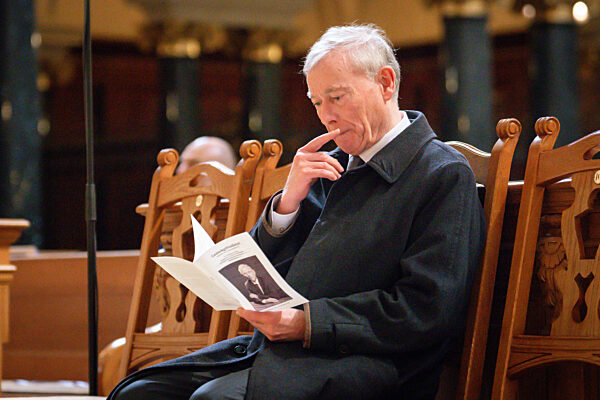 Trauergottesdienst fuer Wolfgang Schaeuble im Berliner Dom der verstorbenen Praesidenten des Deutschen Bundestages a. D.,