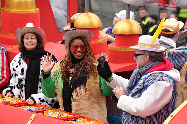 Cologne Carnival Rose Monday Parade 2026 in Cologne