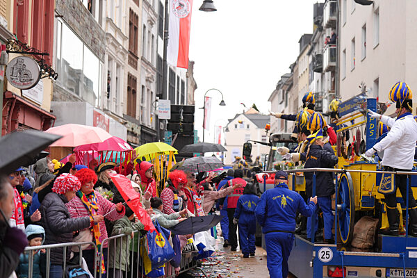 Cologne Carnival Rose Monday Parade 2026 in Cologne