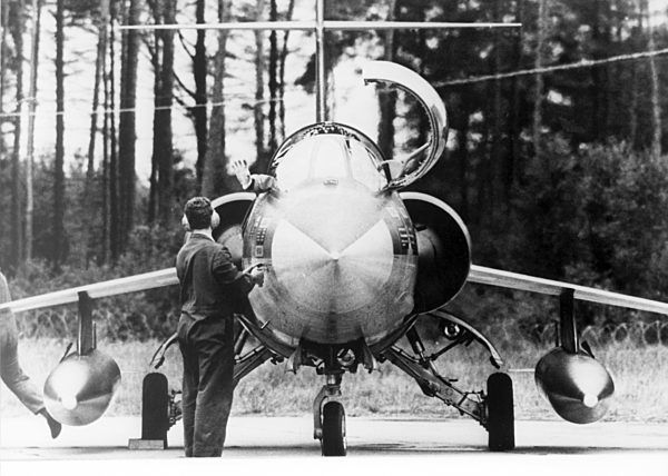 Starfighter vor dem Atlantikflug