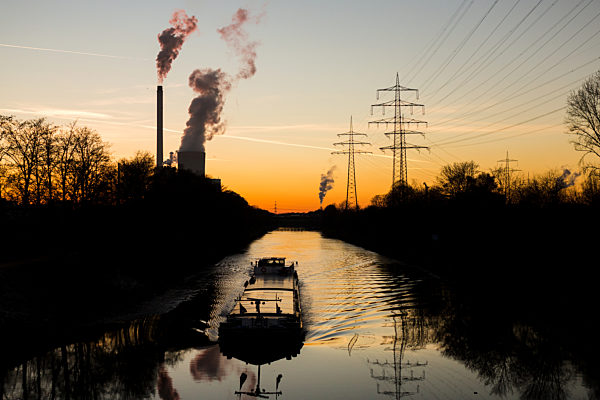 Sonnenuntergang im Ruhrgebiet