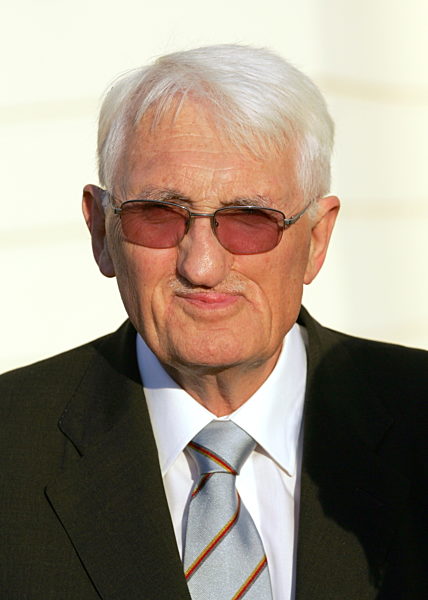 Der Philosoph Jürgen Habermas, aufgenommen am Donnerstag (26.04...