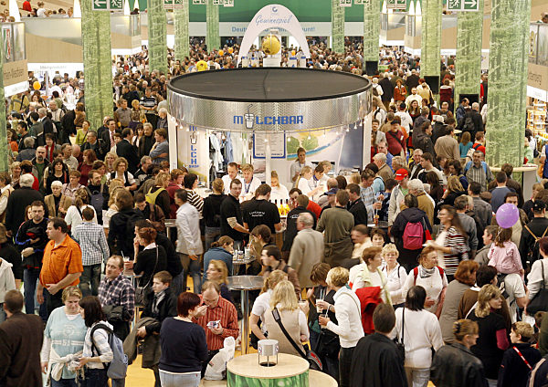 Grüne Woche - Besucheransturm