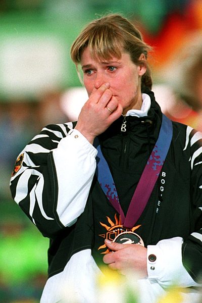 Lillehammer 1994 - Tränen bei Gunda Niemann
