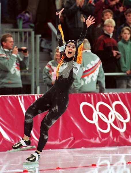 Lillehammer 1994, Überraschung durch Franziska Schenk