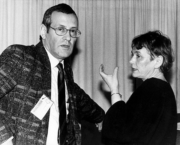 Neues Forum: Rolf Henrich und Bärbel Bohley