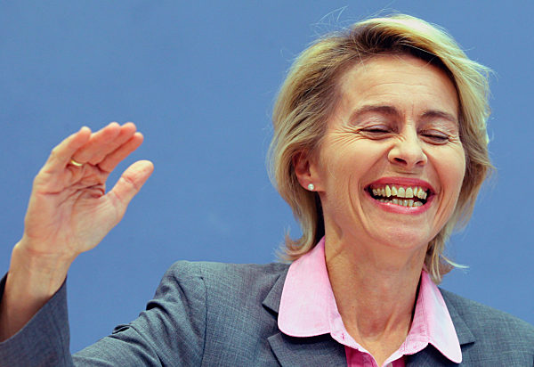 Pressekonferenz von der Leyen zu Hartz IV