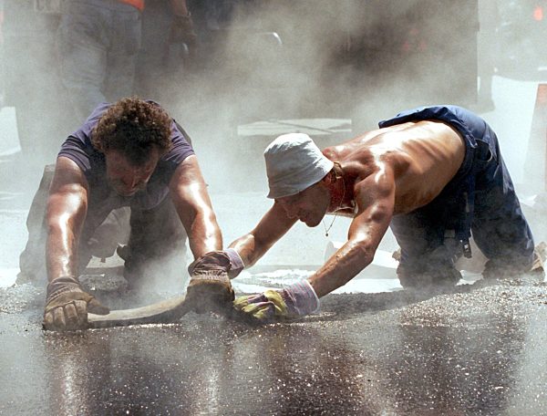 Ein "heißer Job"...