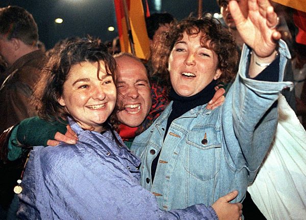 Feiern zur Wiedervereinigung in Berlin