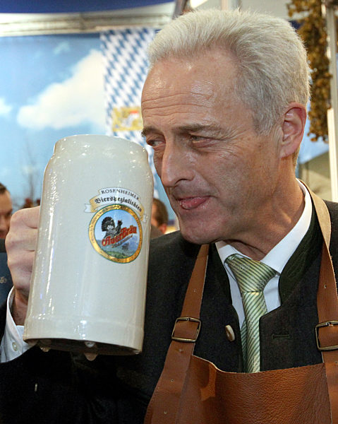 Bundesverkehrsminister Ramsauer auf der Grünen Woche