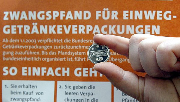 Dosenpfand mit Wertchips