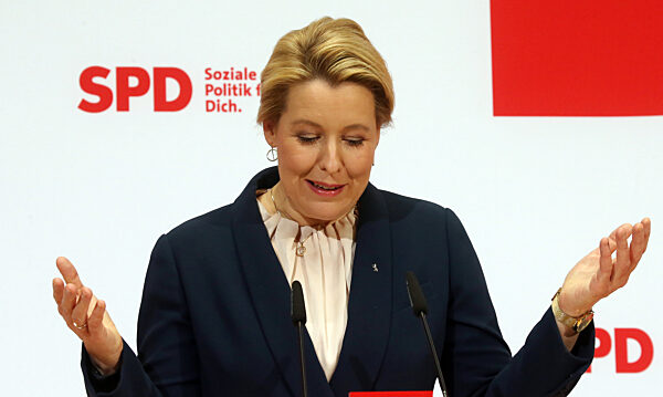 Nach Wiederholungswahl Berlin - SPD - Giffey