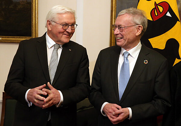 Bundespräsident Steinmeier gibt Abendessen für Horst Köhler