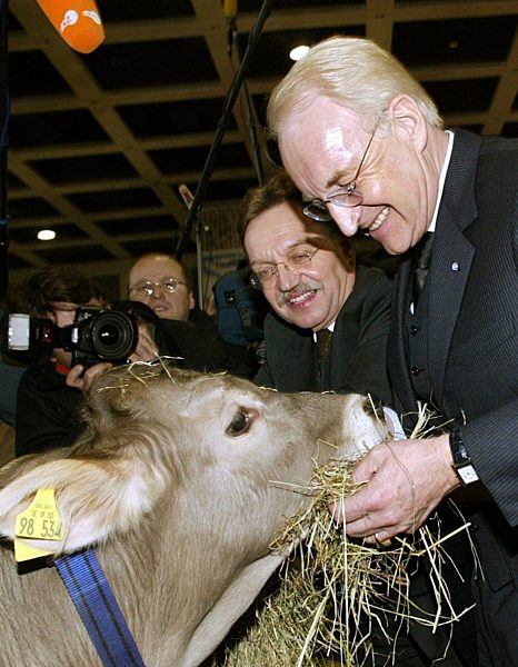 Edmund Stoiber auf der Grünen Woche