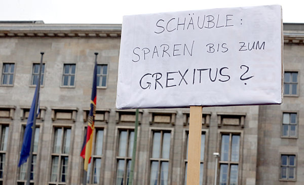 Griechenland-Solidaritäts-Demonstration