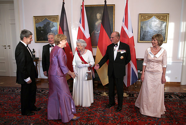Britische Queen besucht Deutschland