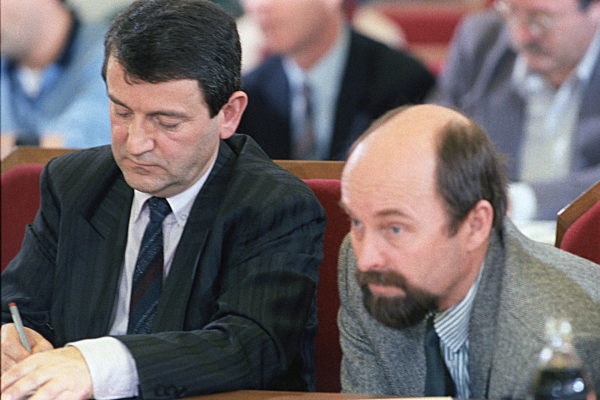 Wolfgang Schnur und Rainer Eppelmann