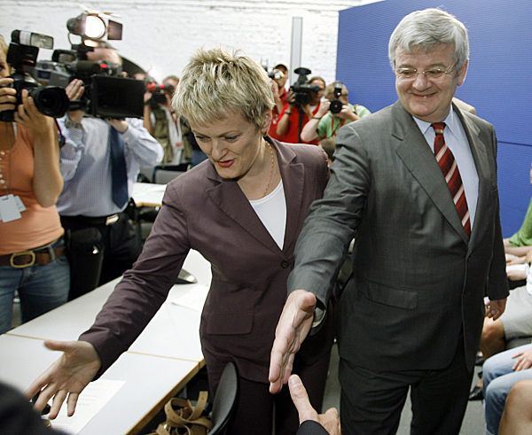 Der ehemalige Bundesaußenminister Joschka Fischer (Grüne) steht am Dienstag...