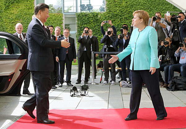 Chinas Präsident Xi Jinping in Berlin
