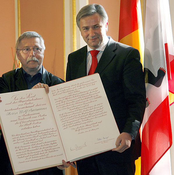 Der Regierende Bürgermeister von Berlin, Klaus Wowereit...