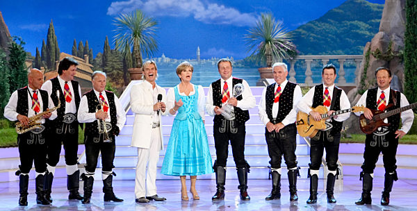 "Sommerfest der Volksmusik" in Bozen - Kastelruther Spatzen, Carolin Reiber und Florian Silbereisen