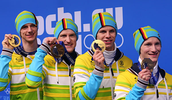 Sotschi 2014 - Siegerehrung