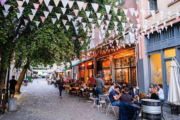 Plovdiv - Restaurant- und Kneipenviertel Kapana
