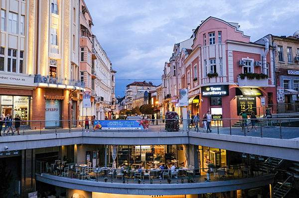 Plovdiv - Einkaufsstraße