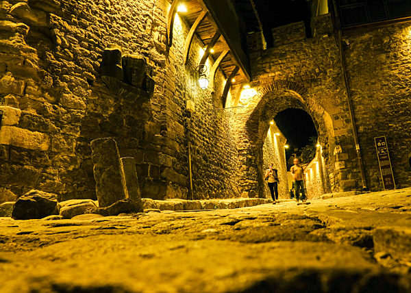 Plovdiv - Altstadt am Abend