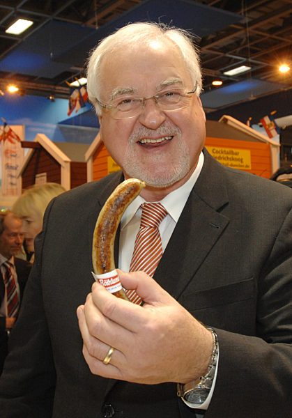 Ministerpräsident Carstensen besucht Grüne Woche