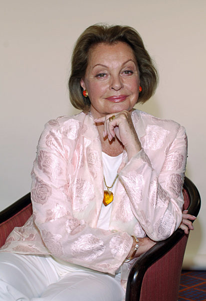 Die Schauspielerin Nadja Tiller posiert am Donnerstag (26.04...