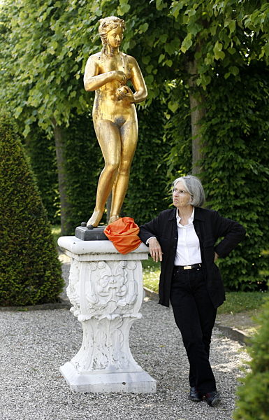 Die US-Schriftstellerin Donna Leon, aufgenommen am Mittwoch (04.06...