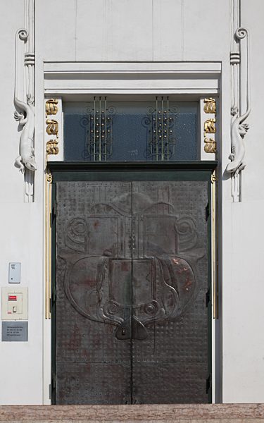 Wien, Sezession, Ausstellungsgebäude von Joseph Maria Olbrich 1897-1898