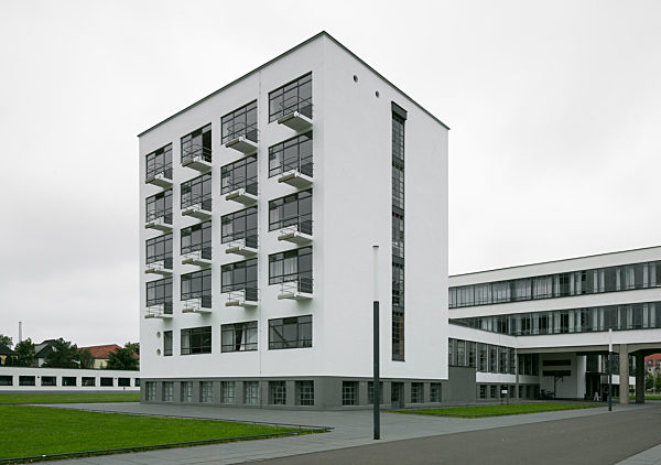 Dessau, Bauhaus, Prellerhaus 1925-26 von Walter Gropius