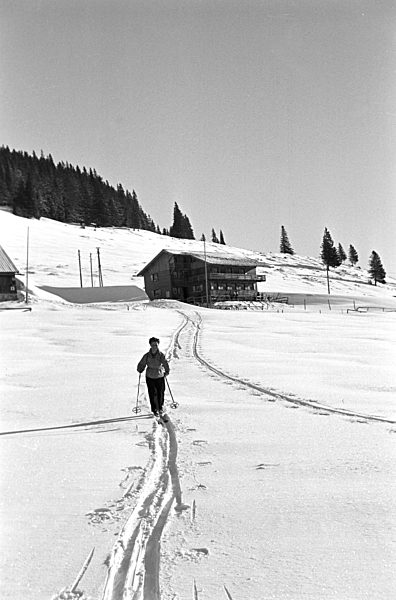 Allgäu - Skilaufen 1941