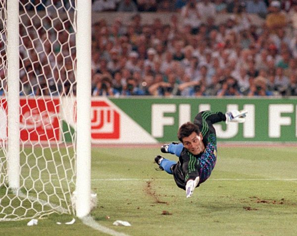 Soccer World Cup Final 1990: Germany vs Argentina - Sergio Goycoechea