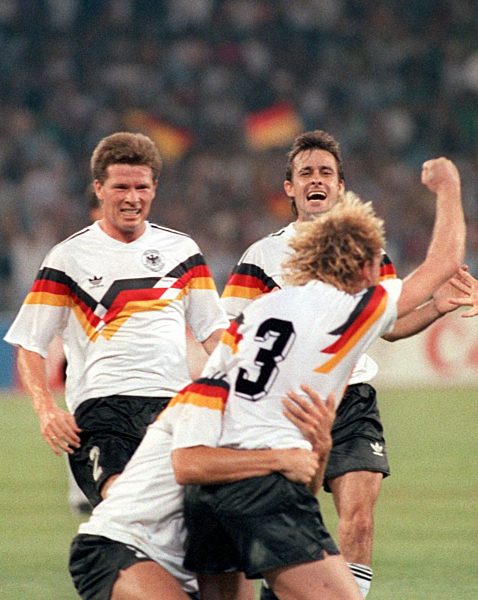 Soccer World Cup 1990: Germany wins world cup - Andreas Brehme