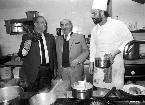 Walter Sedlmayr mit Paul Bocuse