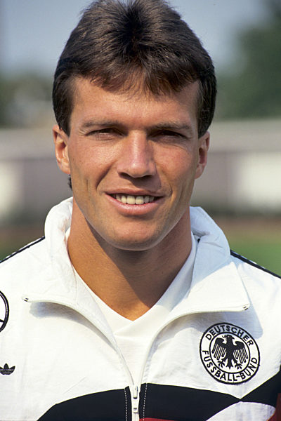 Soccer World Cup 1990 - Photocall - Germany - Lothar Matthaeus