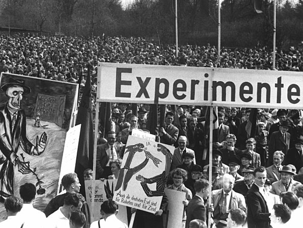 Maidemonstration 1958