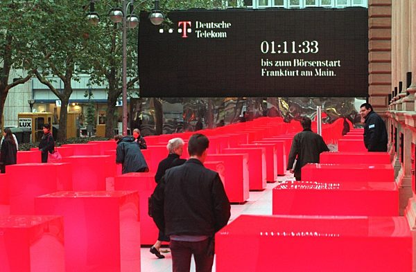 Telekom mit erfolgreicher Börsenpremiere