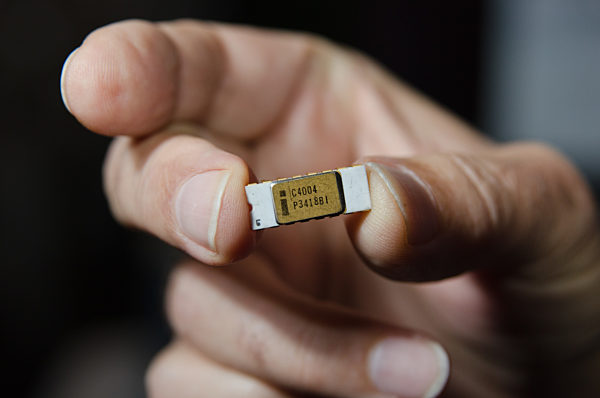 World's first micro chip