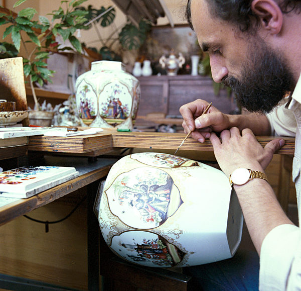 Porzellanmanufaktur Meißen (Archivfoto 1988 Text 1991)